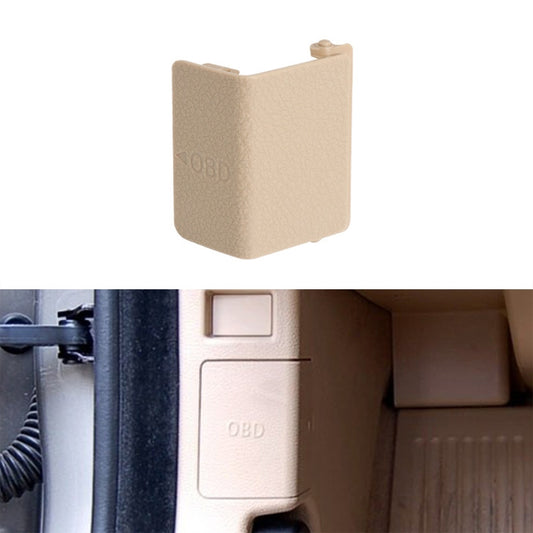 Car Diagnostic Plug Cover OBD Panel Decorative Cover 51437147538 for BMW F35 2012-2019 (Beige) - Car Interior Mouldings by PMC Jewellery | Online Shopping South Africa | PMC Jewellery | Buy Now Pay Later Mobicred