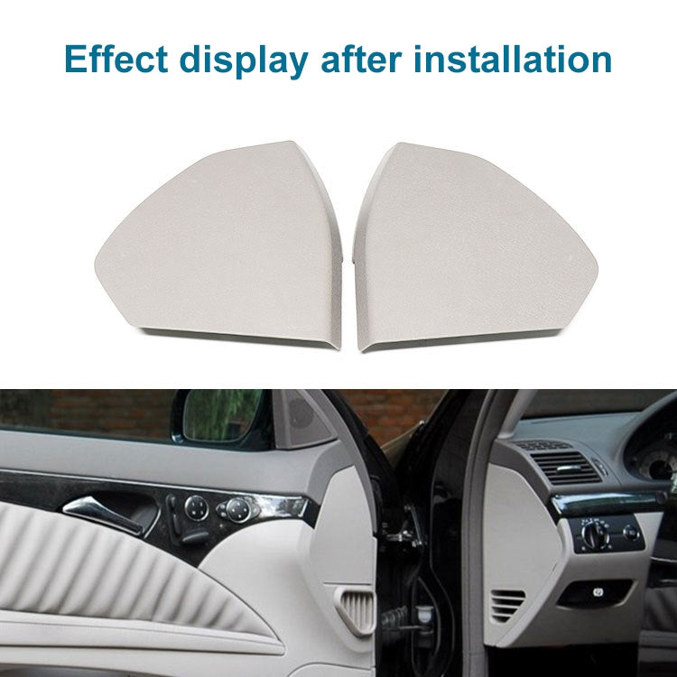 Car Left Side Front Door Trim Panel Plastic Cover 2117270148  for Mercedes-Benz E Class W211 2003-2008 (Yellow) - Door Handles by PMC TechLife | Online Shopping South Africa | PMC TechLife | Buy Now Pay Later Mobicred