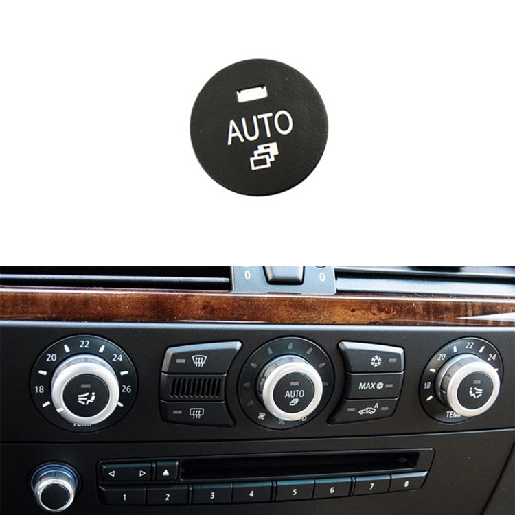 Car Air Conditioner Panel Switch Button AUTO Key 6131 9250 196-1 for BMW E60 2003-2010, Left Driving - Car Switches by PMC TechLife | Online Shopping South Africa | PMC TechLife | Buy Now Pay Later Mobicred