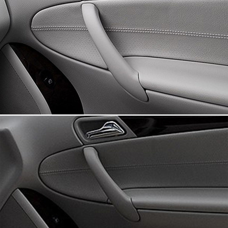 Car Front Left Inside Doors Handle Pull Trim Cover for Mercedes-Benz C-class W203 -2007, Left and Right Driving(Black) - Door Handles by PMC TechLife | Online Shopping South Africa | PMC TechLife | Buy Now Pay Later Mobicred