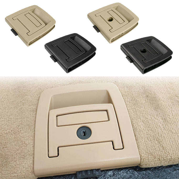 Car Rear Trunk Mat Carpet Handle with Hole 51479120283 for BMW X5 / X6 2006-2013, Left Driving (Beige) - Car Switches by PMC Jewellery | Online Shopping South Africa | PMC Jewellery