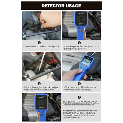 Vdiagtool OT100 Car Oil Tester - Electronic Test by PMC Jewellery | Online Shopping South Africa | PMC Jewellery | Buy Now Pay Later Mobicred