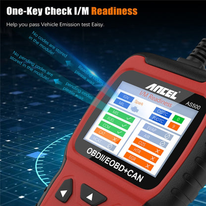 Ancel AS500 OBDII Scanner Engine Reader Car Diagnostics Tool - Electronic Test by PMC Jewellery | Online Shopping South Africa | PMC Jewellery | Buy Now Pay Later Mobicred