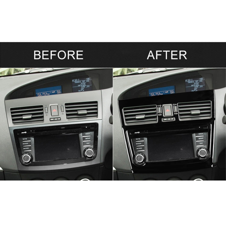For Mazda 3 Axela 2010-2013 5 in 1 Car Central Control Navigation Set A Decorative Sticker, Right Drive - Car Interior Mouldings by PMC TechLife | Online Shopping South Africa | PMC TechLife | Buy Now Pay Later Mobicred