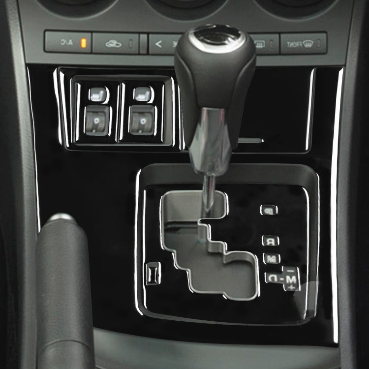 For Mazda 3 Axela 2010-2013 7 in 1 Car Gear Panel Set B Decorative Sticker, Right Drive - Car Interior Mouldings by PMC TechLife | Online Shopping South Africa | PMC TechLife | Buy Now Pay Later Mobicred