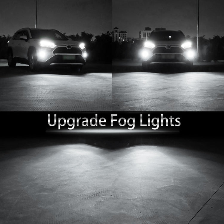 1 Pair BA20D DC12V 7.8W Car LED Fog Light (White Light) - Fog / Driving Lights by PMC Jewellery | Online Shopping South Africa | PMC Jewellery | Buy Now Pay Later Mobicred