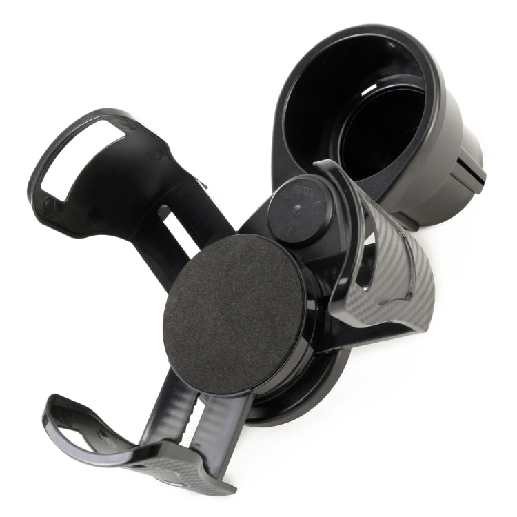 Multi-functional Car Auto Universal Carbon Fiber Texture Cup Holder Drink Holder - Car Drink Holders by PMC TechLife | Online Shopping South Africa | PMC TechLife | Buy Now Pay Later Mobicred