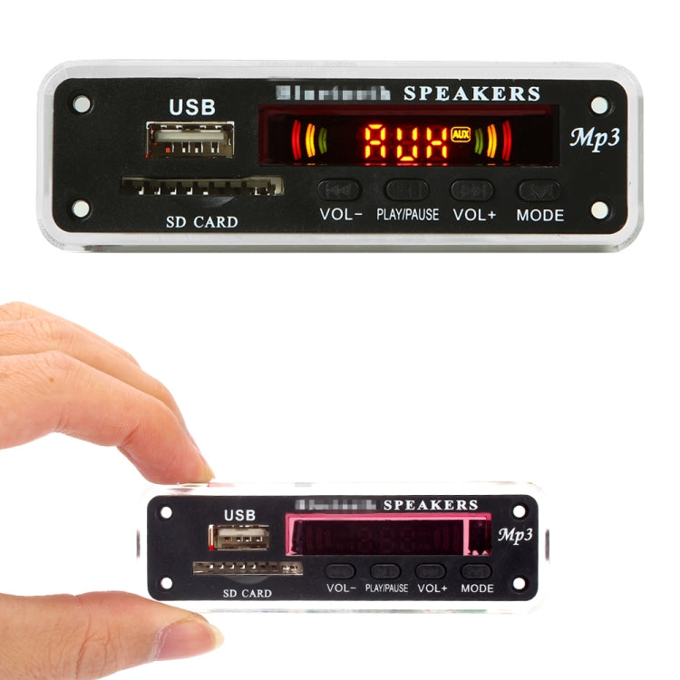 Car 5V Color Screen Audio MP3 Player Decoder Board FM Radio SD Card USB, with Bluetooth Function & Remote Control - Car MP3 & MP4 & MP5 by PMC Jewellery | Online Shopping South Africa | PMC Jewellery | Buy Now Pay Later Mobicred