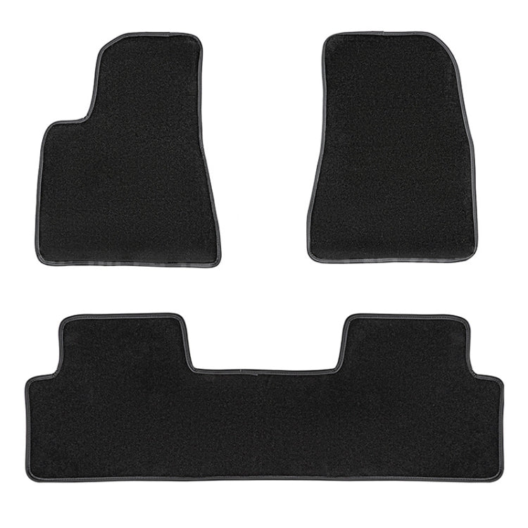 3 in 1 Car Velvet Foot Mat for Tesla Model 3 - Floor Mats by PMC TechLife | Online Shopping South Africa | PMC TechLife | Buy Now Pay Later Mobicred