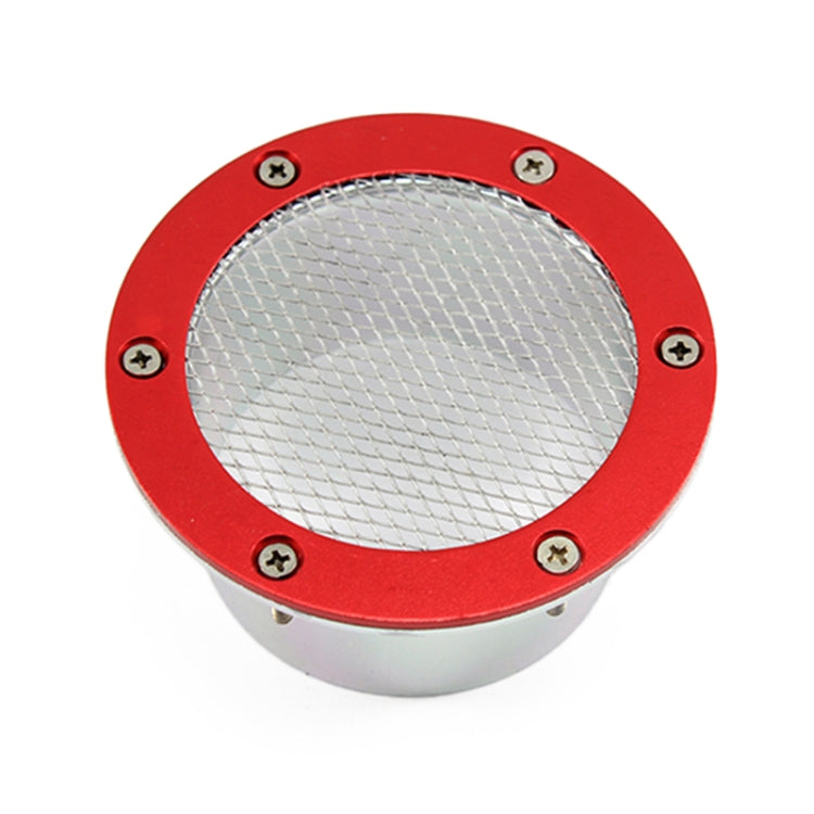 XH-UN017 Car Universal Modified Aluminum Air Inlet Decoration (Red) - Air Intake System by PMC TechLife | Online Shopping South Africa | PMC TechLife | Buy Now Pay Later Mobicred