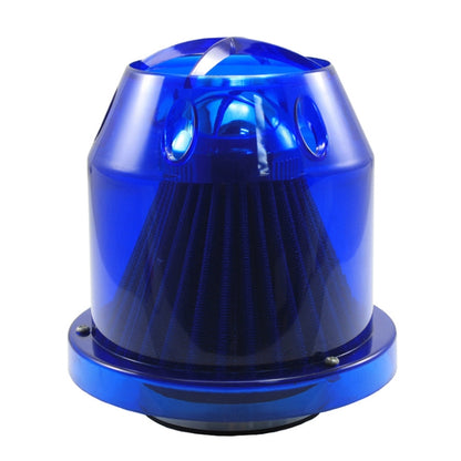 XH-UN005 Car Universal Modified High Flow Mushroom Head Style Intake Filter for 76mm Air Filter (Blue) - Air Intake System by PMC Jewellery | Online Shopping South Africa | PMC Jewellery | Buy Now Pay Later Mobicred