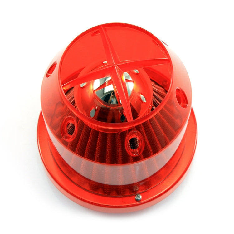 XH-UN005 Car Universal Modified High Flow Mushroom Head Style Intake Filter for 76mm Air Filter (Red) - Air Intake System by PMC Jewellery | Online Shopping South Africa | PMC Jewellery | Buy Now Pay Later Mobicred