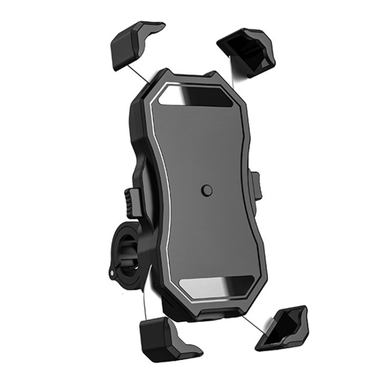 Motorcycle / Bicycle Semi-automatic Contraction Fixing Bracket Phone Holder - free shipping - PMC TechLife - Order now!