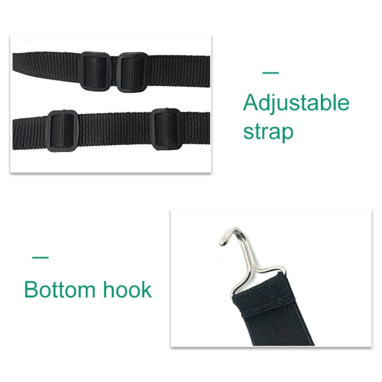 Car Front Seat Hanging Bag Mobile Phone Storage Bag (Black) - Stowing Tidying by PMC Jewellery | Online Shopping South Africa | PMC Jewellery | Buy Now Pay Later Mobicred