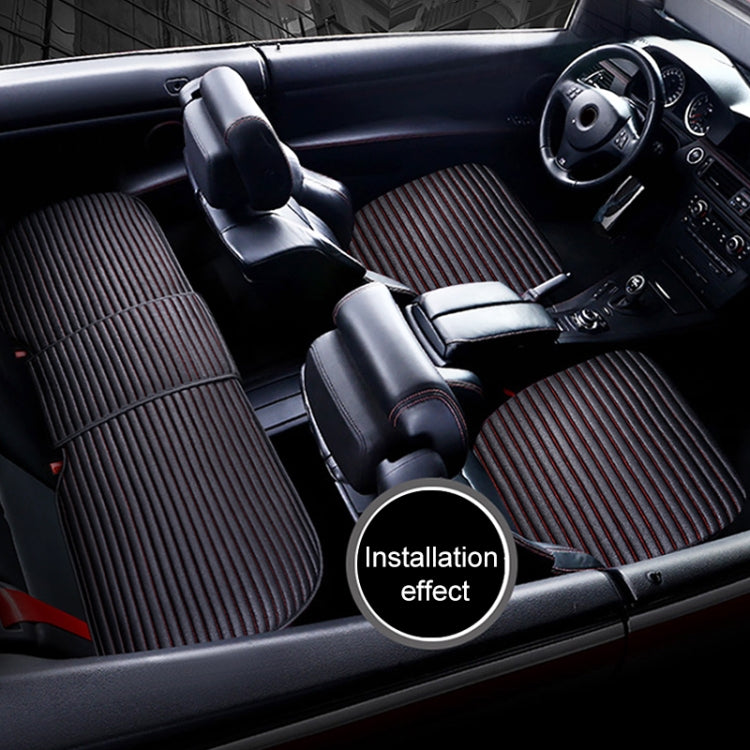 3 in 1 Car Seat Cushion Free Binding All Inclusive Seat Mat Set (Red) - Seat Accessories by PMC TechLife | Online Shopping South Africa | PMC TechLife | Buy Now Pay Later Mobicred