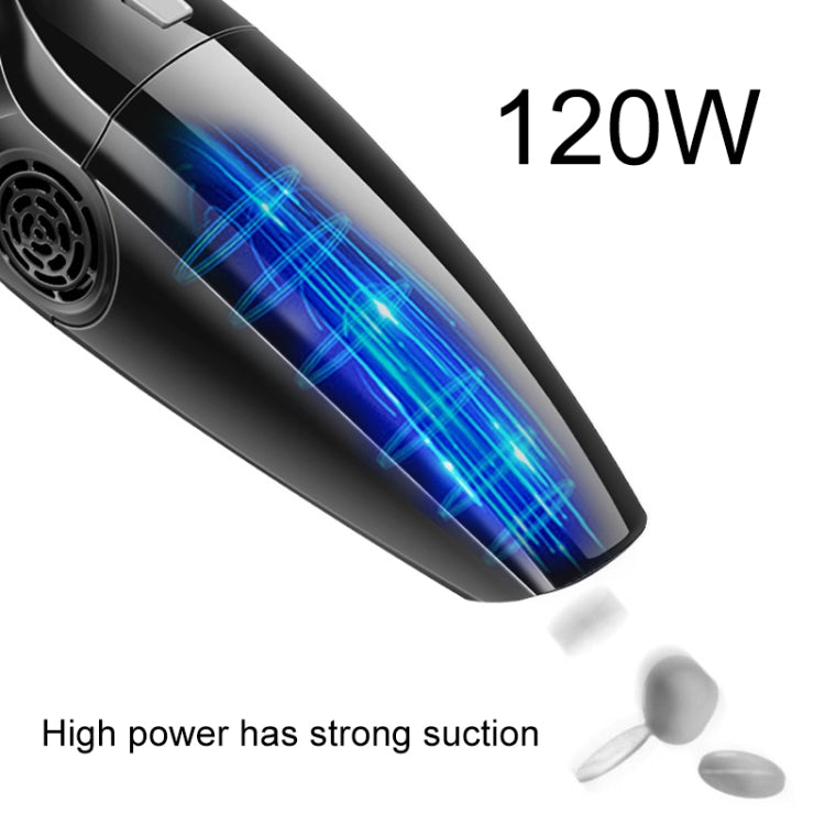 Eighth Generation Car Vacuum Cleaner 120W Wet and Dry Dual-use Strong Suction(White) - Vacuum Cleaner by PMC TechLife | Online Shopping South Africa | PMC TechLife | Buy Now Pay Later Mobicred