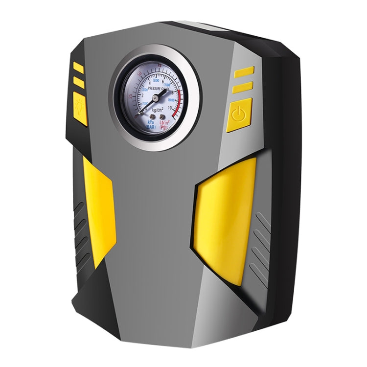 Car 12V Portable Inflatable Cylinder Pedal Pointer Air Pump with Light - free shipping - PMC TechLife - Order now!