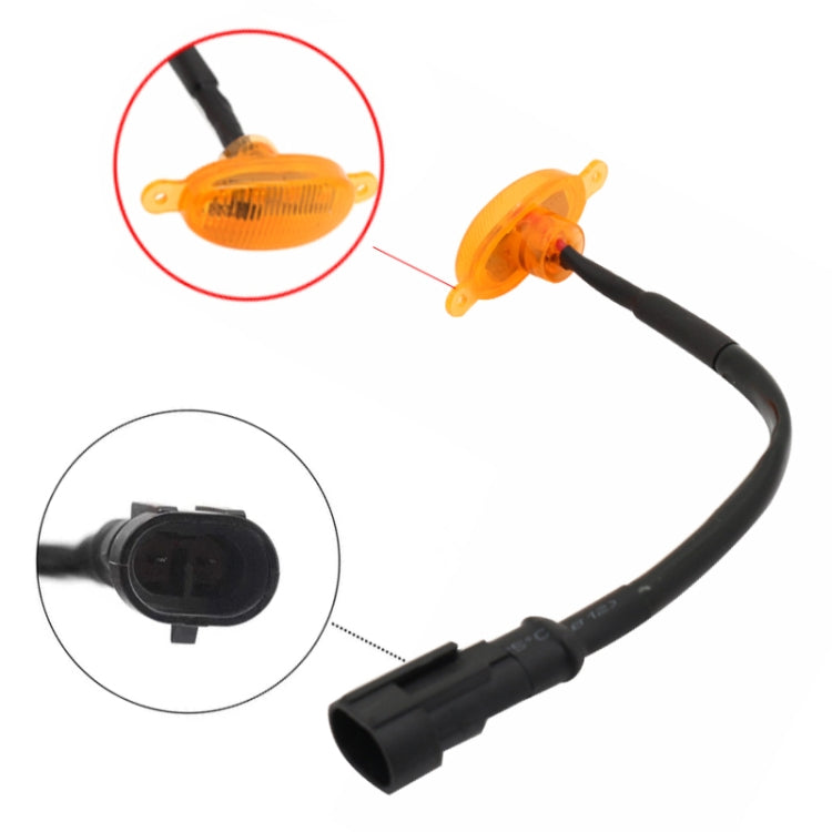 DC12V / 6W 4 in 1 Front Grille Warning Light for Ford Raptor F150 2017-2019 (Yellow) - Warning Lights by PMC TechLife | Online Shopping South Africa | PMC TechLife | Buy Now Pay Later Mobicred