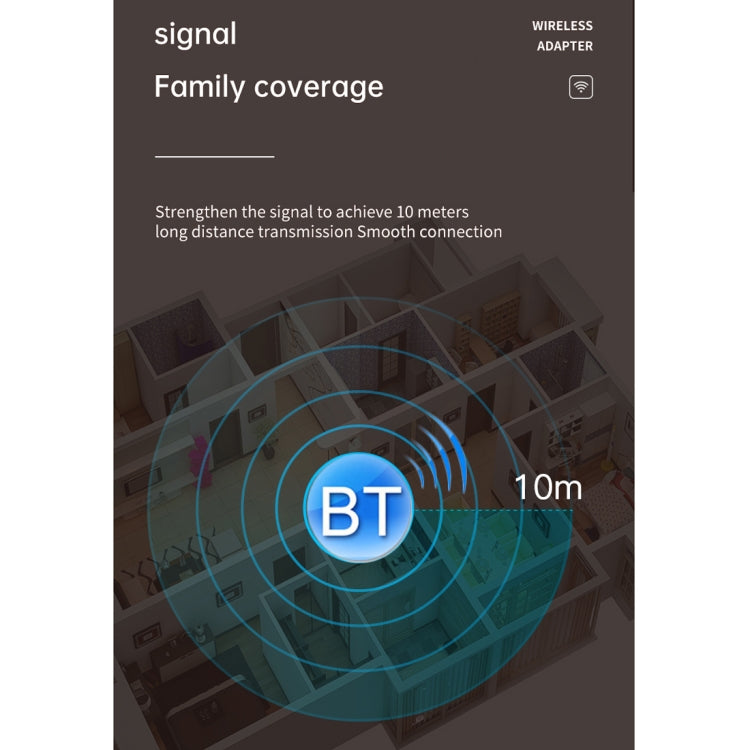 T-14 Bluetooth 5.0 2 In 1 LCD Digital Display Bluetooth Adapter Receiver Transmitter(Black) - Bluetooth Adapters by PMC TechLife | Online Shopping South Africa | PMC TechLife | Buy Now Pay Later Mobicred