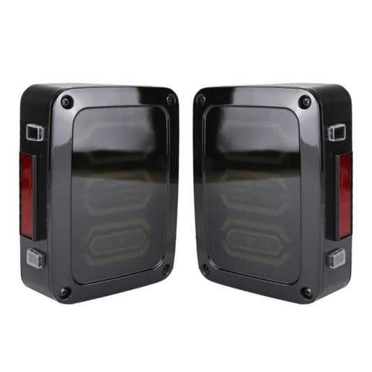 1 Pair 15W DC 12V IP67 4 in 1 Car LED Tail Lights / Driving Lights / Brake Lights/Turn Reverse, US Version - Brake Lights by PMC Jewellery | Online Shopping South Africa | PMC Jewellery | Buy Now Pay Later Mobicred