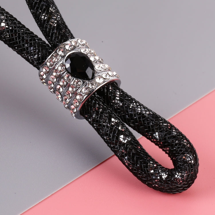 Car Diamond Metal + Plastic Keychain (Black) - Key Rings by PMC TechLife | Online Shopping South Africa | PMC TechLife