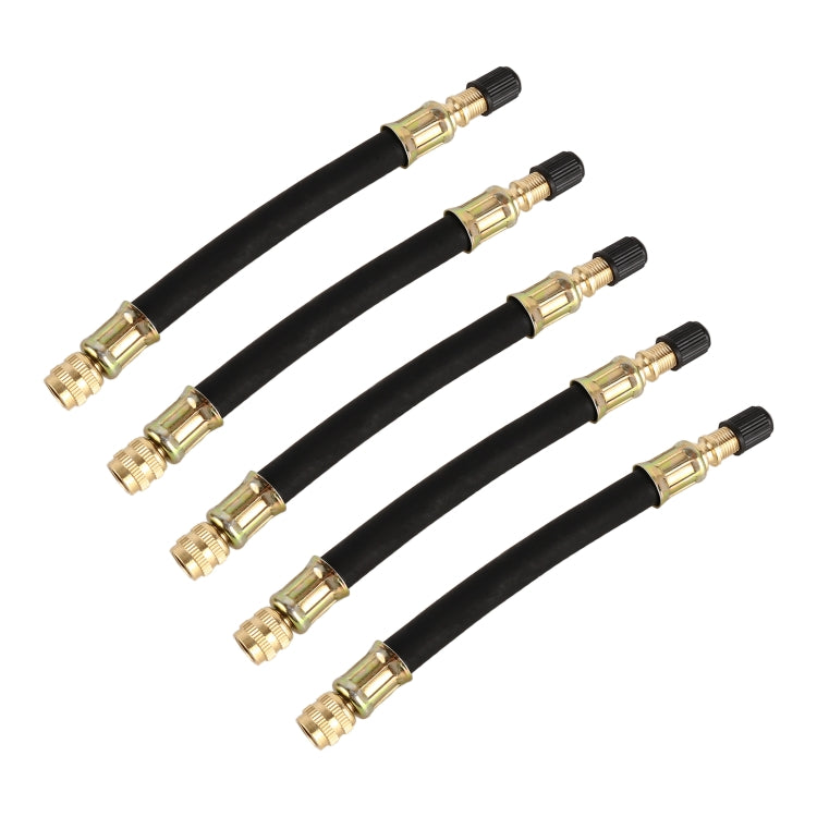 5 PCS Car Vacuum Valve Inflatable Extension Tube, Length: 140mm - Tire Valve Caps by PMC Jewellery | Online Shopping South Africa | PMC Jewellery | Buy Now Pay Later Mobicred