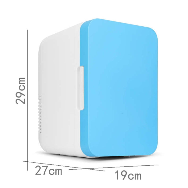 8L 37-48W Car / Home Mini Refrigerator, EU Plug(Blue) - Refrigerators by PMC TechLife | Online Shopping South Africa | PMC TechLife | Buy Now Pay Later Mobicred