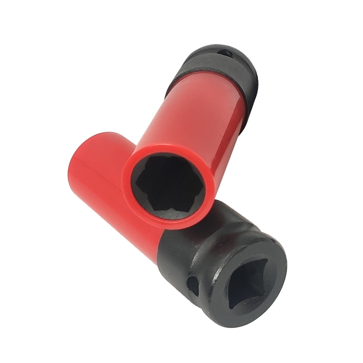 ZK-059 Car 17mm Protective Wheel Lug Nut Socket with Plastic Sleeve for Mercedes-Benz S Class - Engine Repair Tools by PMC TechLife | Online Shopping South Africa | PMC TechLife | Buy Now Pay Later Mobicred