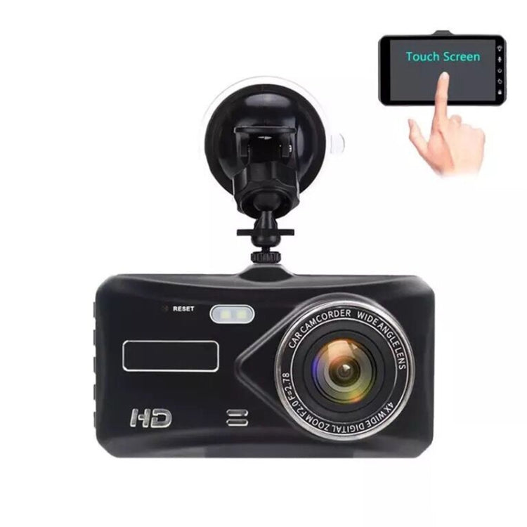 X97 4 inch Front and Rear Dual-recording HD 1080P Night Vision Driving Recorder Support Loop Recording / Parking Monitoring - Car DVRs by PMC Jewellery | Online Shopping South Africa | PMC Jewellery | Buy Now Pay Later Mobicred