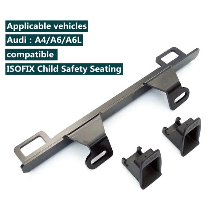 ZL-2016 Car Isofix Child Seat Interface Latch Retainer for Audi A4 / A6 - Seat Accessories by PMC TechLife | Online Shopping South Africa | PMC TechLife