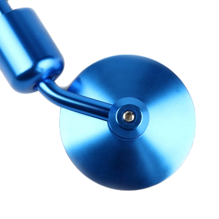 Motorcycle Round Shape Reflective Mirror Rearview Mirror (Silver) - Side Mirrors by PMC TechLife | Online Shopping South Africa | PMC TechLife | Buy Now Pay Later Mobicred