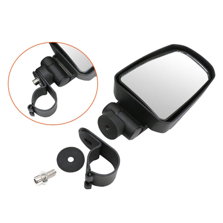 Pair All-terrain Vehicles Wide Field View 2.0 inch Rearview Mirror Side Reflector Mirror for UTV / ATV - Side Mirrors by PMC Jewellery | Online Shopping South Africa | PMC Jewellery