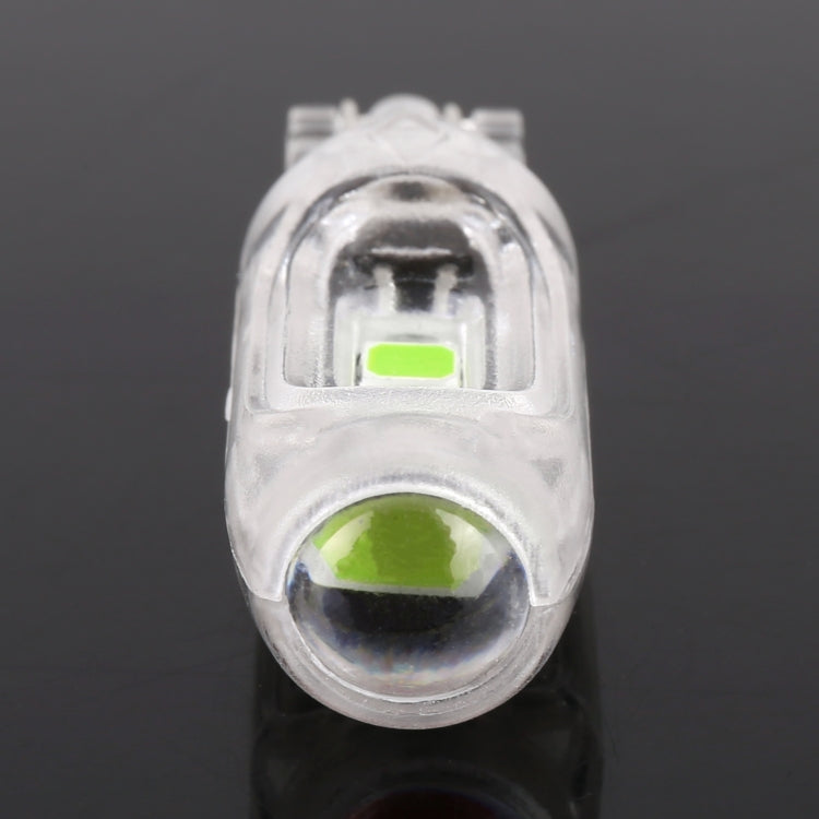 10 PCS T10 DC12V / 1W Car Clearance Light 5LEDs SMD-3030 Lamp Beads (Green Light) - Clearance Lights by PMC Jewellery | Online Shopping South Africa | PMC Jewellery | Buy Now Pay Later Mobicred