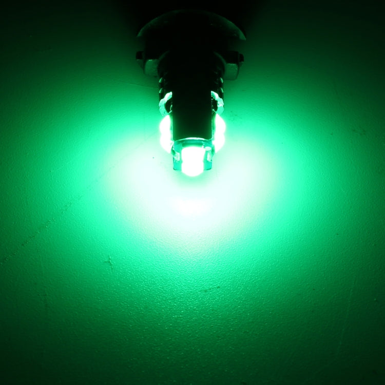 4 PCS T10 DC12V / 2W Car Clearance Light 10LEDs SMD-3030 Lamp Beads (Green Light) - Clearance Lights by PMC Jewellery | Online Shopping South Africa | PMC Jewellery | Buy Now Pay Later Mobicred