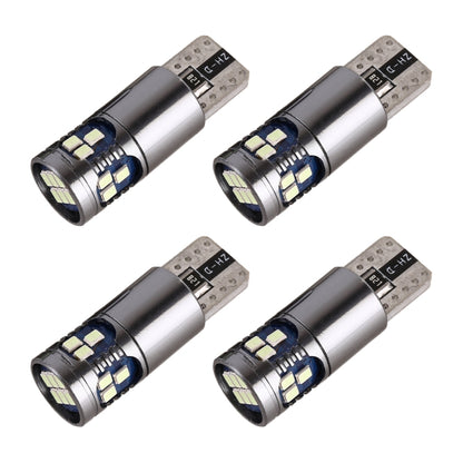 4 PCS T10 DC12V / 2.5W Car Clearance Light 18LEDs SMD-3020 Lamp Beads(Ice Blue Light) - Clearance Lights by PMC Jewellery | Online Shopping South Africa | PMC Jewellery | Buy Now Pay Later Mobicred