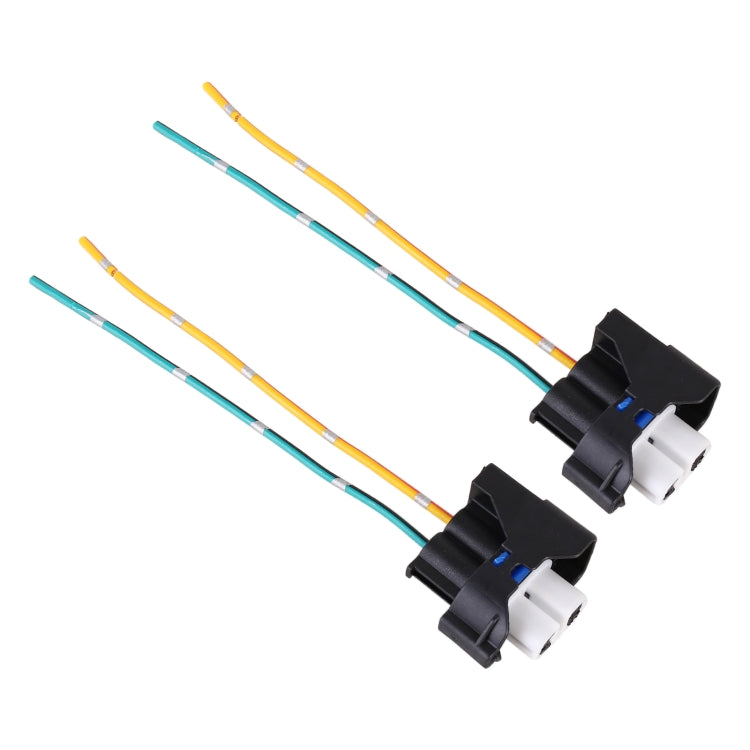 1 Pair Car H11 Bulb Holder Base Female Socket with Cable for Ford - free shipping - PMC TechLife - Order now!