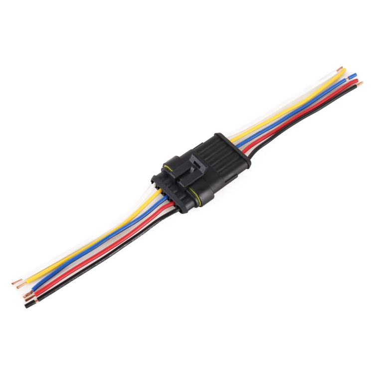 Car 5Pin Waterproof Lamp Holder - Wires by PMC TechLife | Online Shopping South Africa | PMC TechLife | Buy Now Pay Later Mobicred