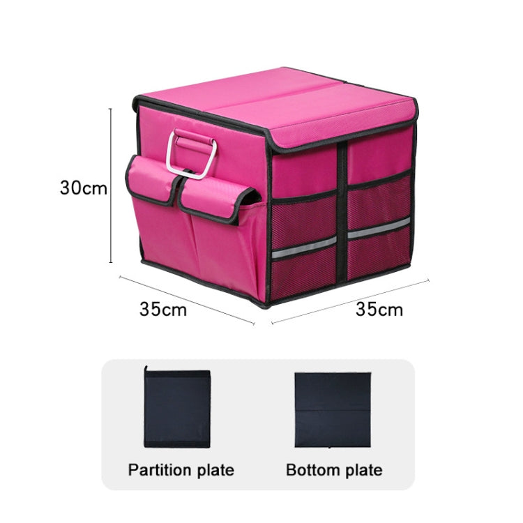 Car Trunk Foldable Storage Box, Capacity: 36L (Rose Red) - Stowing Tidying by PMC TechLife | Online Shopping South Africa | PMC TechLife | Buy Now Pay Later Mobicred