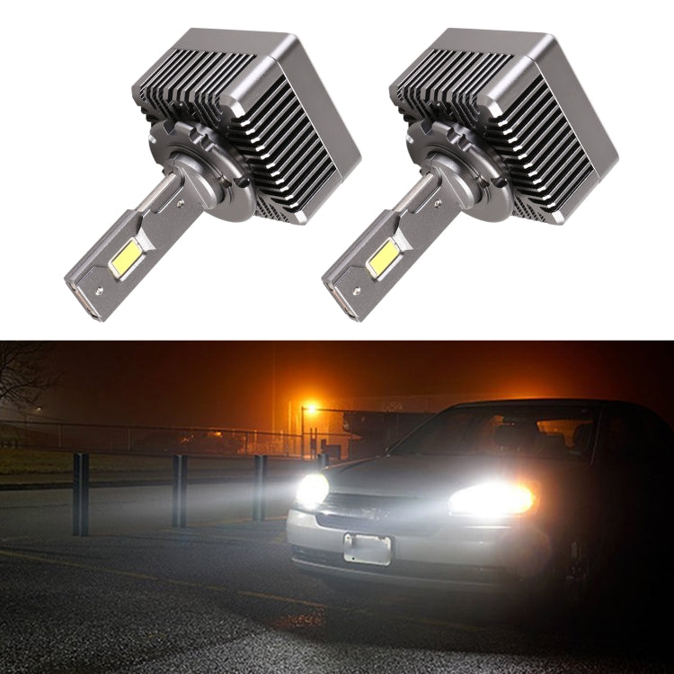 1 Pair D Series D1S Car HID Ballast to LED Headlight DC12V / 35W / 6000K / 5000LM - LED Headlamps by PMC Jewellery | Online Shopping South Africa | PMC Jewellery | Buy Now Pay Later Mobicred