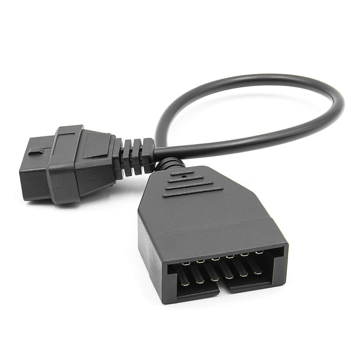 12Pin to 16Pin Car OBD2 Conversion Cable OBDII Diagnostic Adapter Cable for GM - Cables & Connectors by PMC TechLife | Online Shopping South Africa | PMC TechLife | Buy Now Pay Later Mobicred