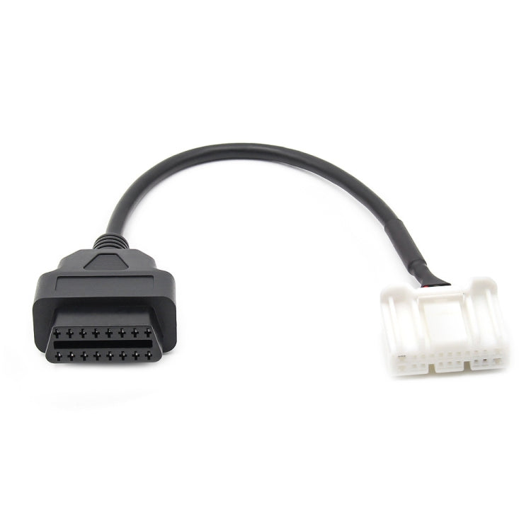 Car OBD2 Conversion Cable OBDII Diagnostic Adapter Cable for Tesla Model S - Cables & Connectors by PMC TechLife | Online Shopping South Africa | PMC TechLife | Buy Now Pay Later Mobicred