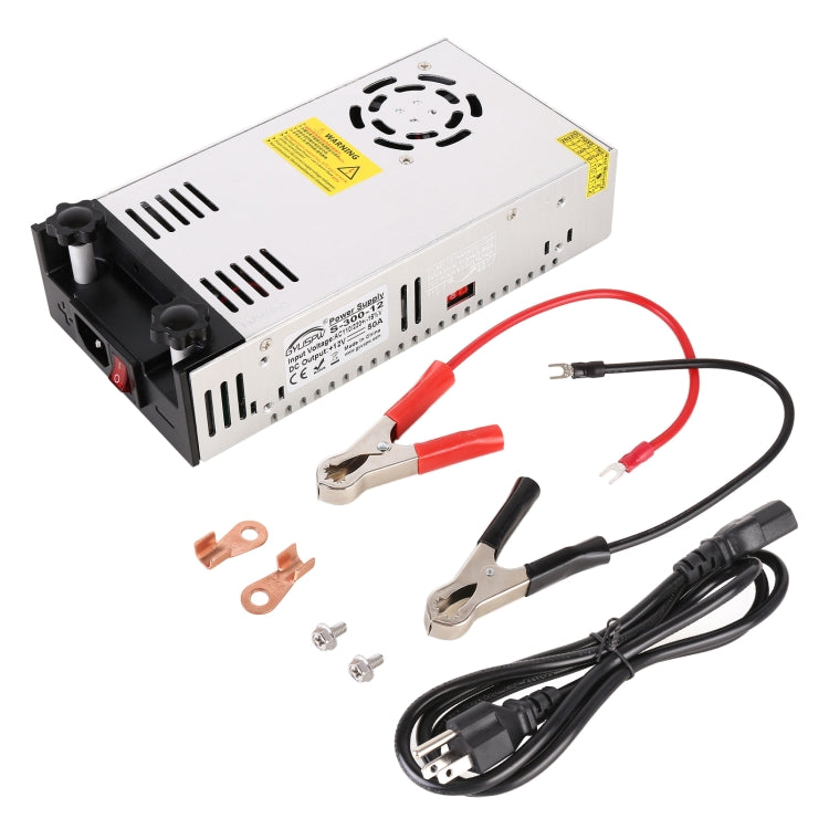 S-300-12 DC12V 300W 25A DIY Regulated DC Switching Power Supply Power Step-down Transformer with Clip, US Plug - Step-down Transformer by PMC TechLife | Online Shopping South Africa | PMC TechLife | Buy Now Pay Later Mobicred