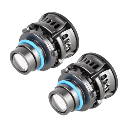 1 Pair 9005 27W / DC12V Car Aluminum Alloy Flashing LED Headlight (Blue Light) - LED Headlamps by PMC Jewellery | Online Shopping South Africa | PMC Jewellery | Buy Now Pay Later Mobicred