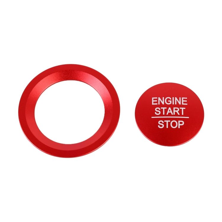 Car Engine Start Key Push Button Ring Trim Sticker for Honda(Red) - Decoration Rings by PMC TechLife | Online Shopping South Africa | PMC TechLife | Buy Now Pay Later Mobicred