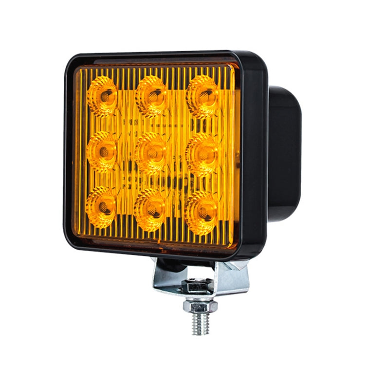 2 PCS ZS-7013 3 inch 9LEDs Strobe Waterproof Car / Truck Warning Light (White Light) - Warning Lights by PMC TechLife | Online Shopping South Africa | PMC TechLife | Buy Now Pay Later Mobicred