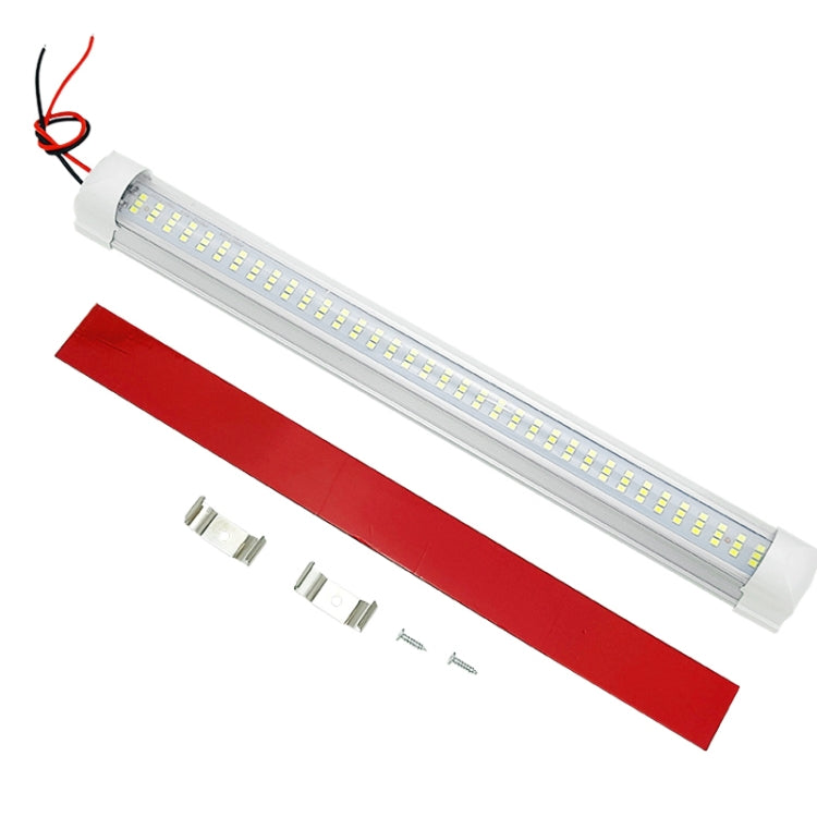 2 PCS ZS-3333 Side Switch Type 12-80V High Bright 108LEDs Car Dome Light Cabin Light Bar - Dome Lights by PMC Jewellery | Online Shopping South Africa | PMC Jewellery | Buy Now Pay Later Mobicred