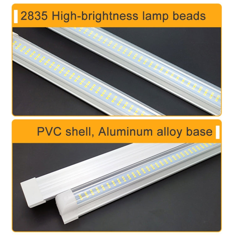 2 PCS ZS-3333 Side Switch Type 12-80V High Bright 108LEDs Car Dome Light Cabin Light Bar - Dome Lights by PMC Jewellery | Online Shopping South Africa | PMC Jewellery | Buy Now Pay Later Mobicred