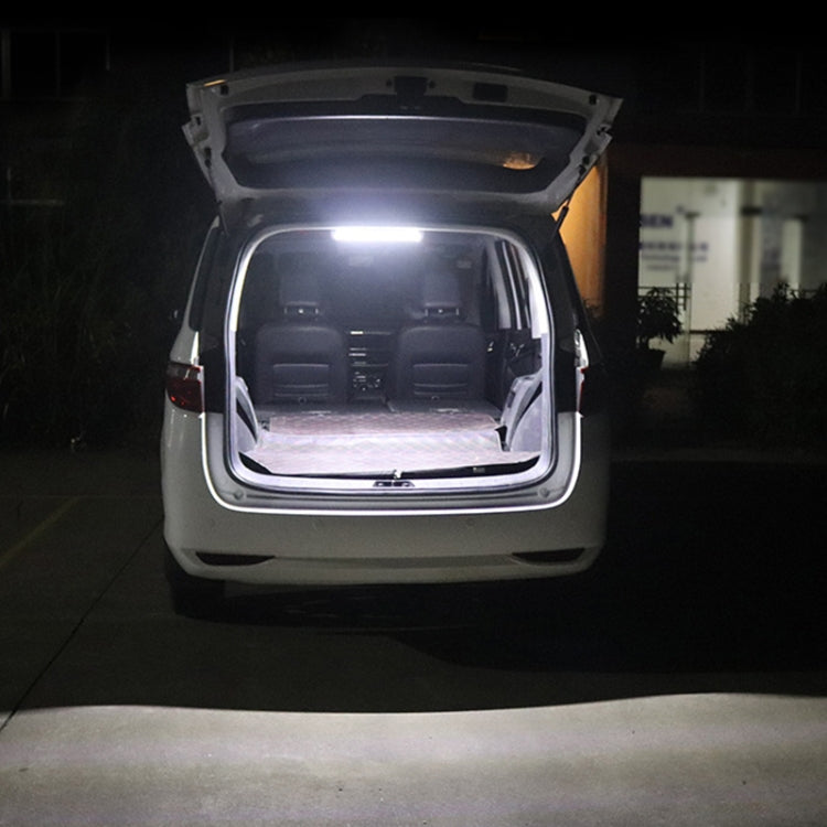2 PCS ZS-3333 Side Switch Type 12-80V High Bright 108LEDs Car Dome Light Cabin Light Bar - Dome Lights by PMC Jewellery | Online Shopping South Africa | PMC Jewellery | Buy Now Pay Later Mobicred