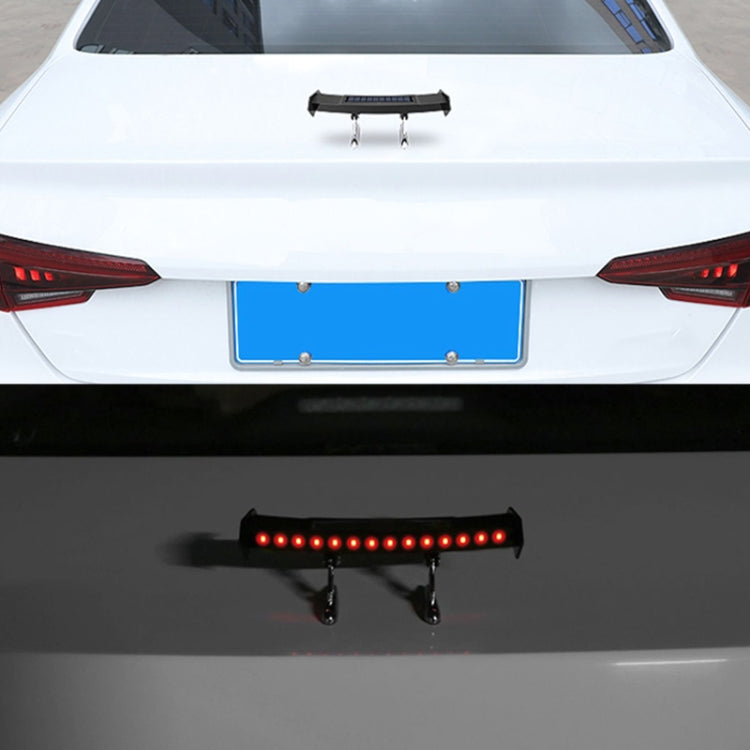 Car Mini Rear Wing with Light Solar Anti-collision Tail Light - Warning Lights by PMC TechLife | Online Shopping South Africa | PMC TechLife | Buy Now Pay Later Mobicred