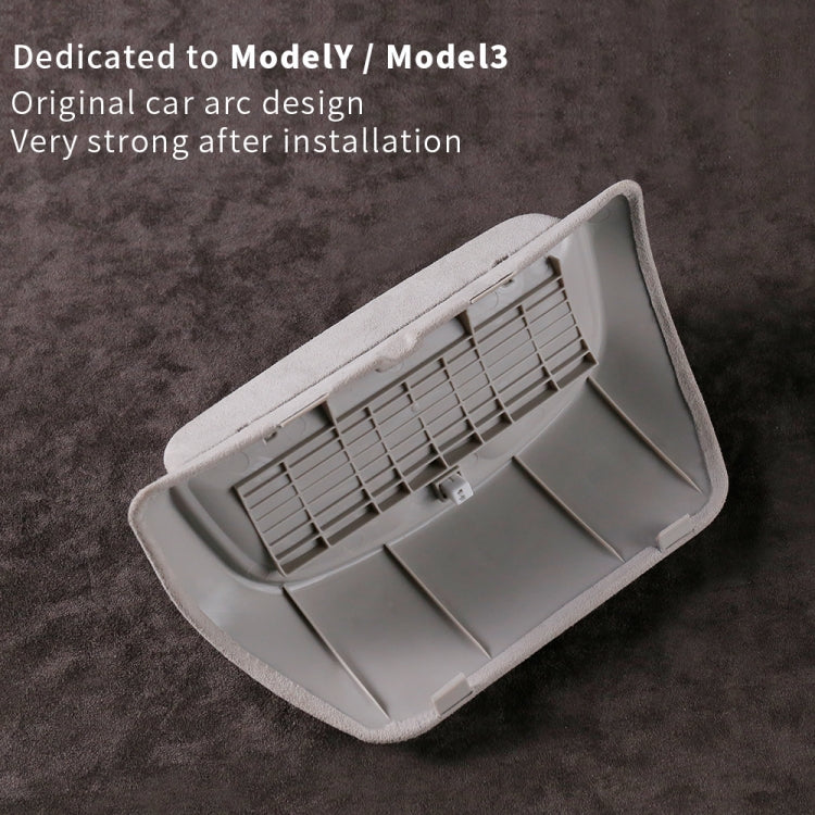 Car Ordinary Version Sunglasses Storage Box for Tesla Model 3 - Sunglasses & Glasses Clips by PMC TechLife | Online Shopping South Africa | PMC TechLife | Buy Now Pay Later Mobicred